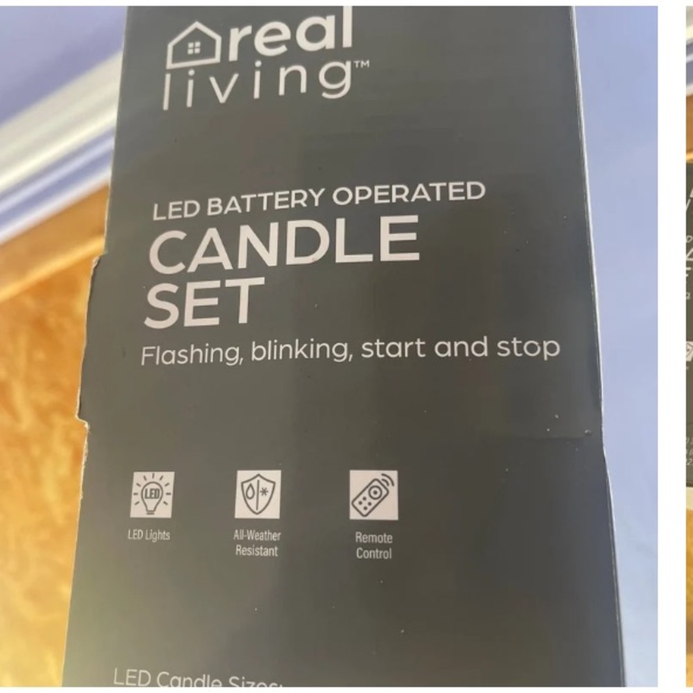 Real Living LED Candle set - Picture 3 of 4